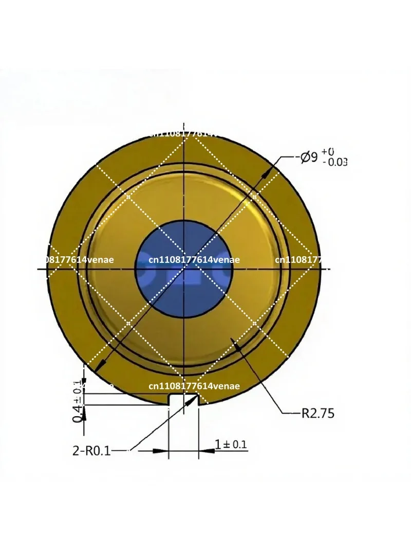 1550nm 1W High Power Single-Mode Laser Diode TO9 Can Package