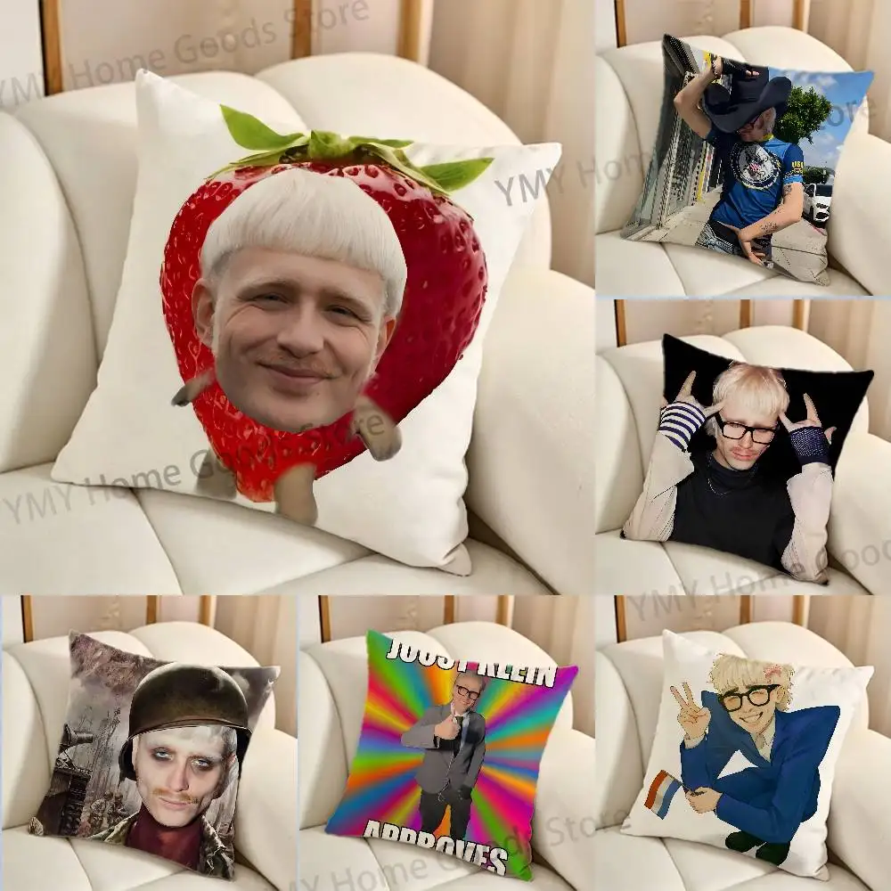 

Dutch Europapa Weirdo Rapper Joost Klein Gifts PillowCase Sofa Cushion Cover Suitable For Home Bedroom Room custom Decor