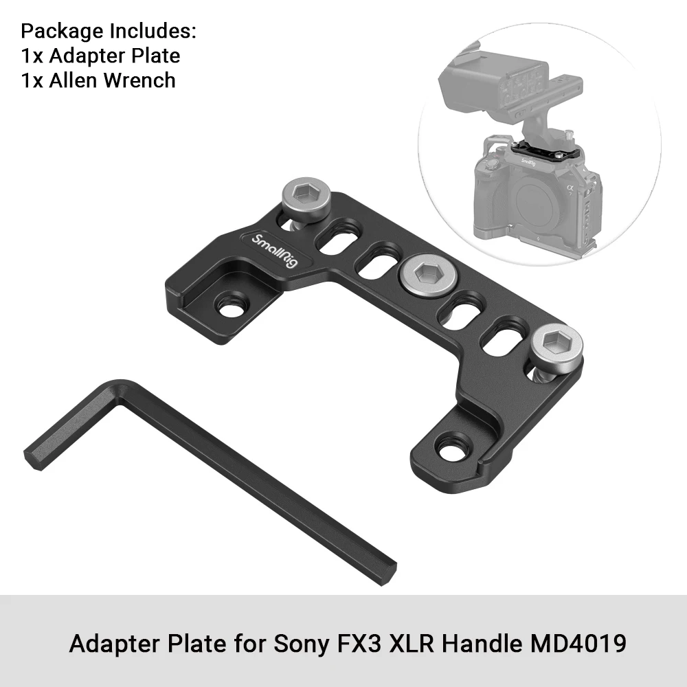 Smallrig Kooi Voor Sony Fx30/Fx3 Camera Kooi Rig Kit Met Kabel Klem Koude Schoen Nato Rail Accessoires Voor Mic Licht 4183
