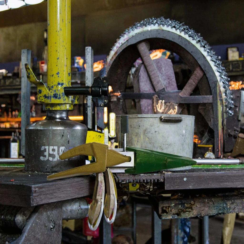 Denti della benna della retroescavatore di ricambio dell'escavatore 6Y8229 J225