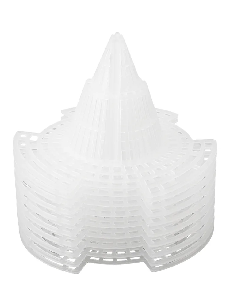 For Bonsai Pots For Flower Pots Bottom Grid Mat Cone Flower Pot Mesh Tear-proof Abrasion-resistant Cone Mesh Design