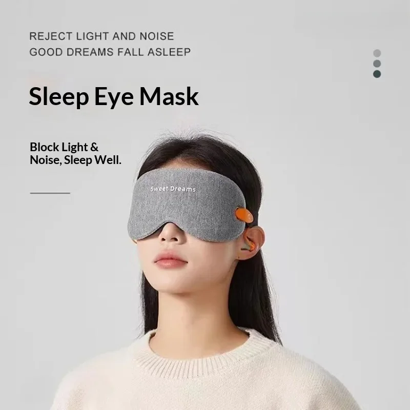 Breathable 3D Sleeping Eye Mask Blackout Eye Mask Eye Mask Soft Portable Blindfold Travel Eyeshade for School Home Office Slim