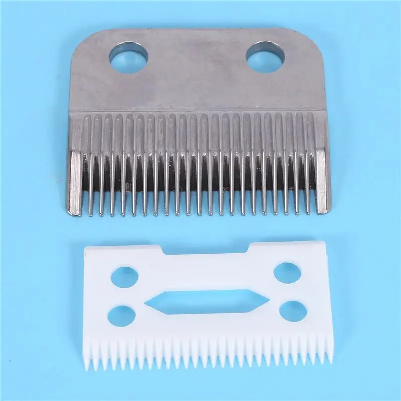 BABZ-10Pc Hair Beard Replace Blade Cutter Metal Bottom For Wahl Shear Clipper