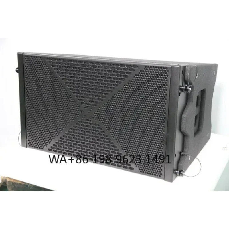 Channel Active Powered Speaker LCD Screen Professional Audio Video Amplification Sound System for Indoor Stage Live Performance