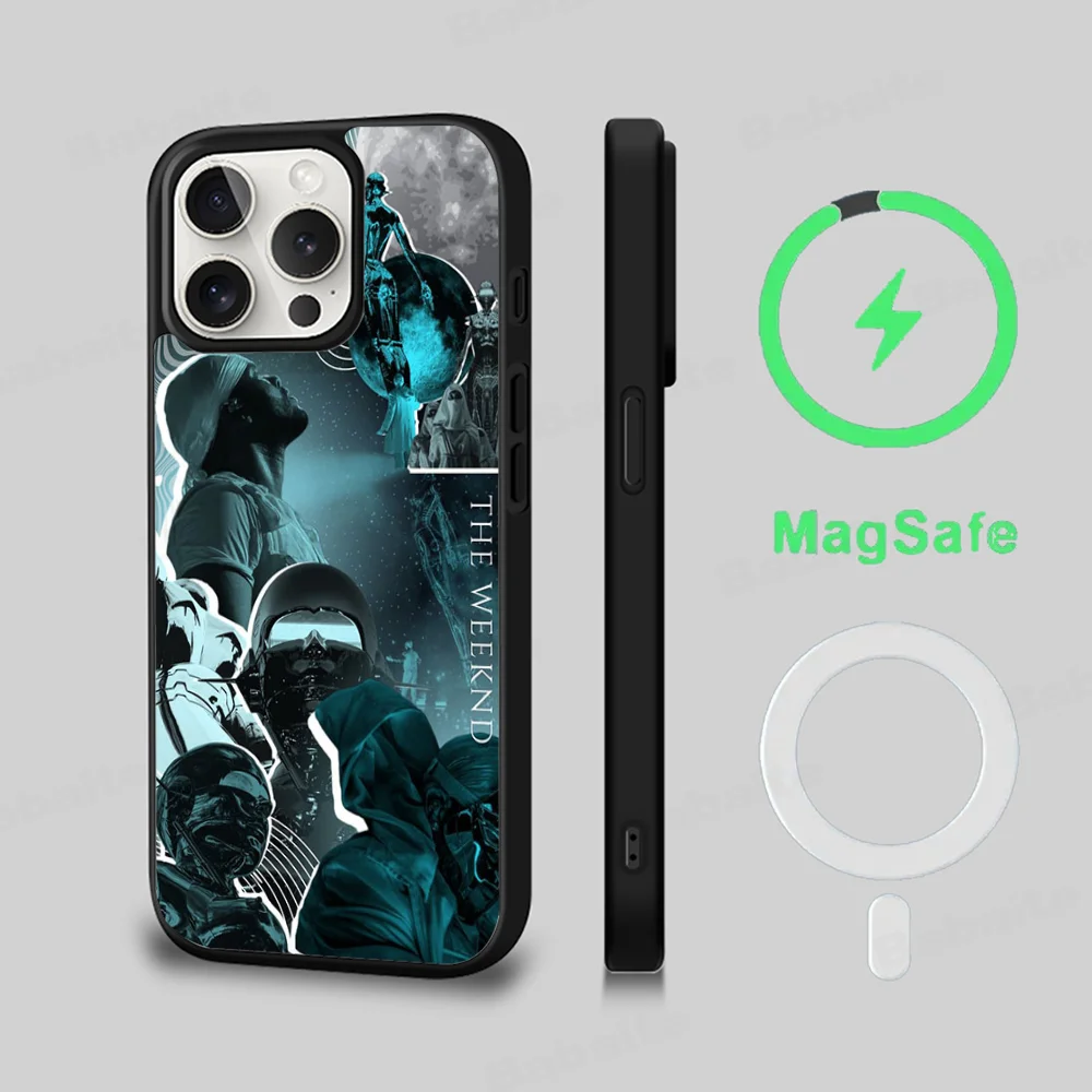 

Singer The W-Weeknd Phone Case Magnetic Case For IPhone 16 14 13 12 11 15 Pro Max Plus For Magsafe Wireless Charge Cover