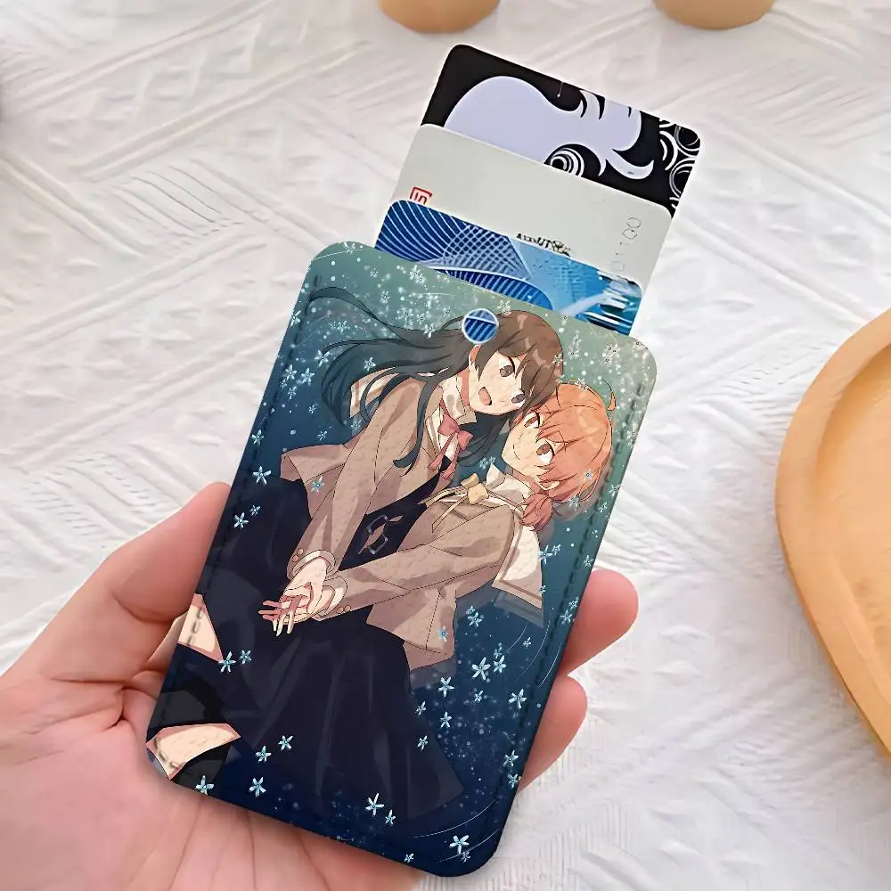 Brelok do kluczy Manga B-Bloom Into Yous-S, etui na identyfikator, bankomat, wizytownik, etui ochronne na kartę studencką, etui na kartę autobusową