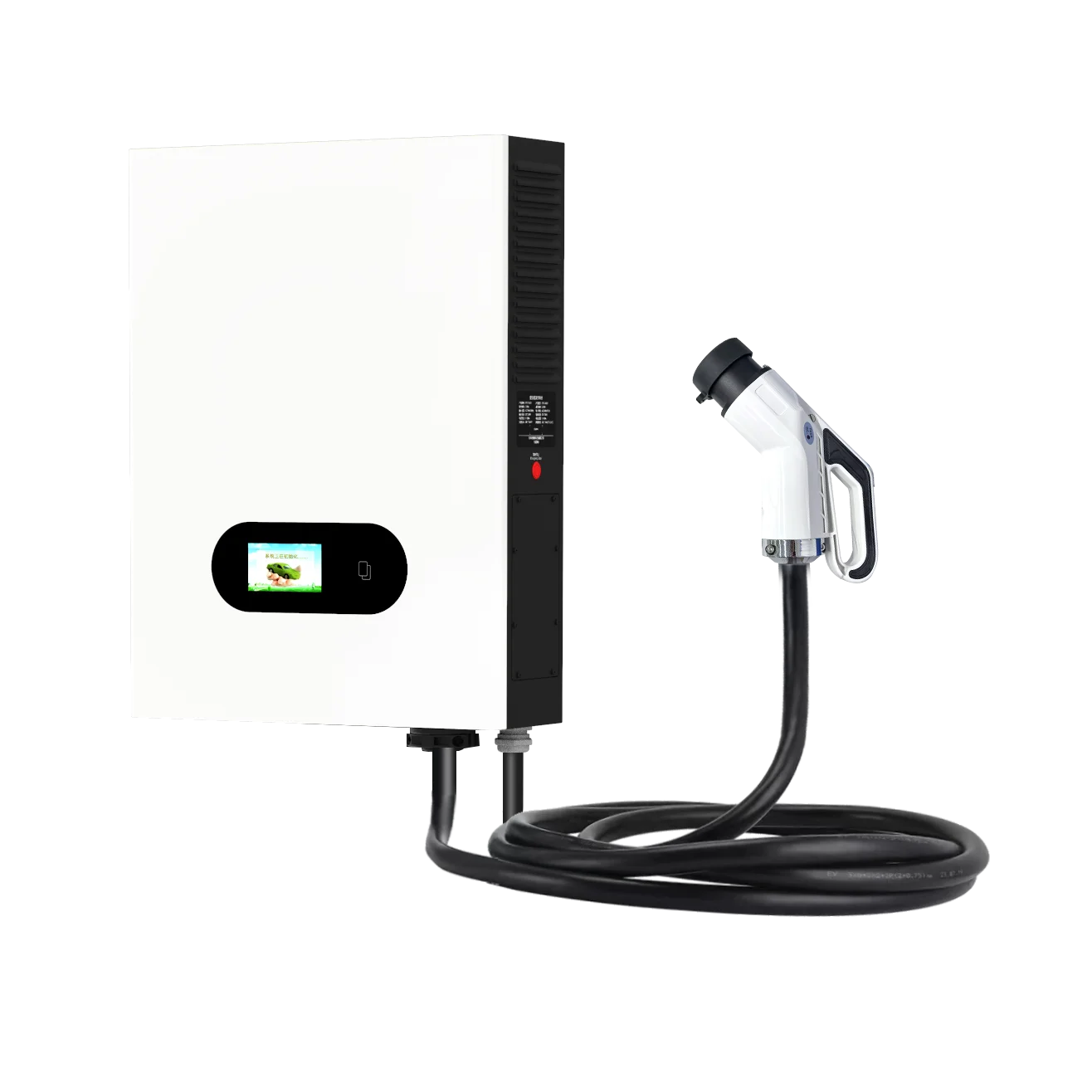 Wall-mounted DC 20kW/30kW/40kW EV Charger/Charging Station CCS2 Standard Mobile with 3 Phase 380V Input