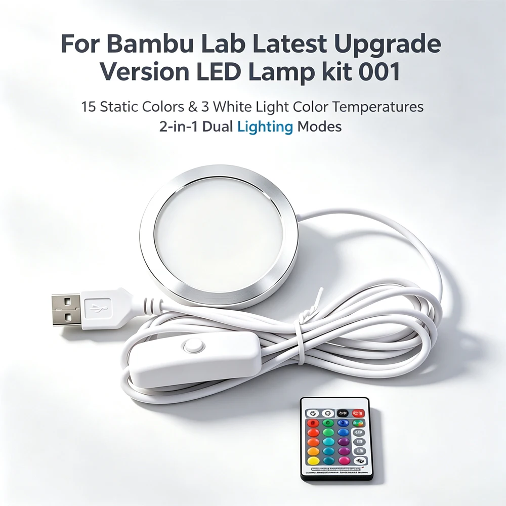 3D Printing Bambu Lab - Für Bambu Lab LED-Lampen-Set 001 3D-Druck