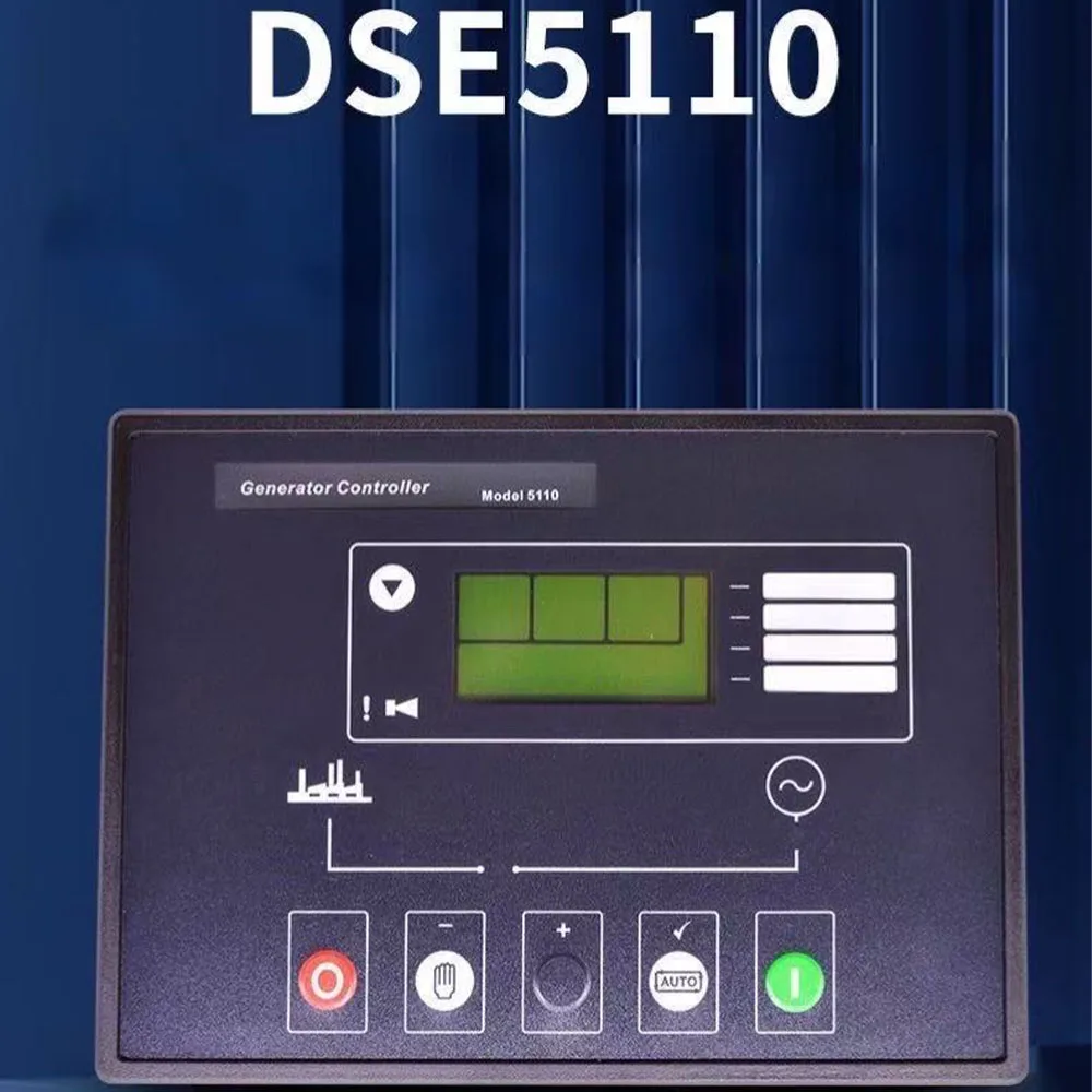 

Deep Sea DSE5110 Controller - Diesel Generator Set Auto-Start Control Box Panel with LCD Display Module