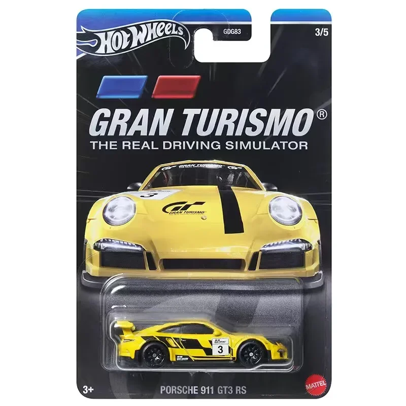 Genuine Hot Wheels Gran Turismo Car The Real Driving Simulator GTR BMW Porsche Toyota GR Supra Vehicle Toys Boys Gift for Fun