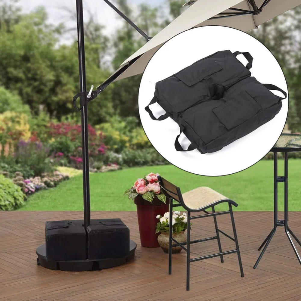 Portable Oxford Cloth Sandbag Waterproof Fabric Heavy Duty Weight Bag Foldable Design Fillable Pouch Weight Sack Sun Shade
