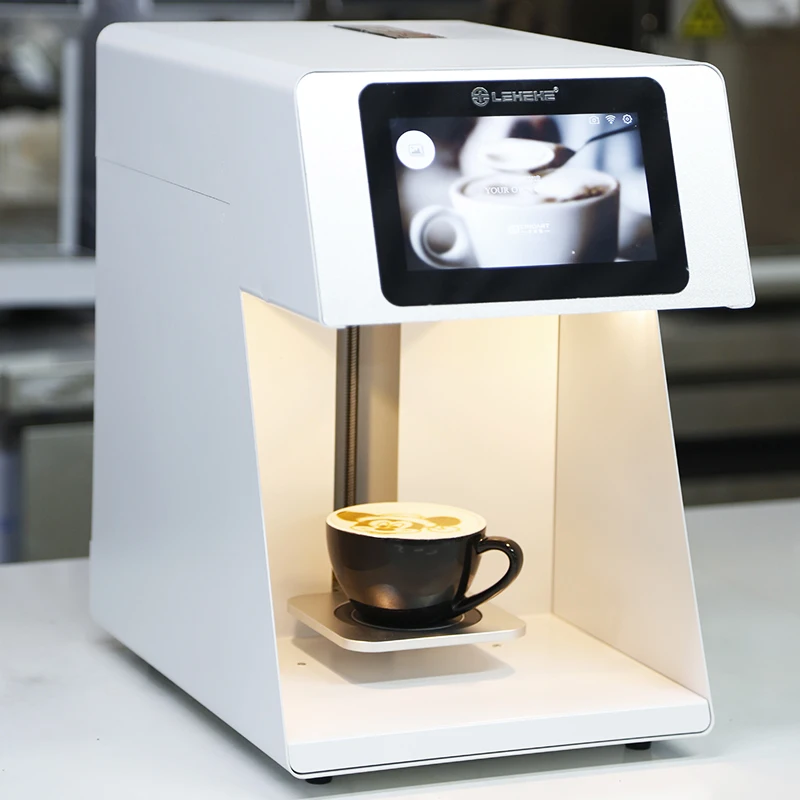 3D Selfie Latte Art Cappuccino Coffee Foam Printer-Eco-Friendly Stainless Steel Stocked