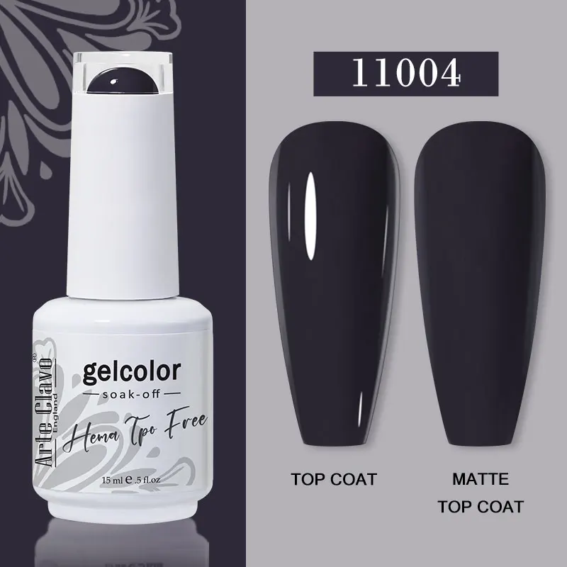 Arte Clavo 116 Kleuren Gel Nagellak 15 ml Kleurrijke Gel Semi Permanente Losweken UV Gel Nail Art DIY Ontwerp vernis Nagelbenodigdheden