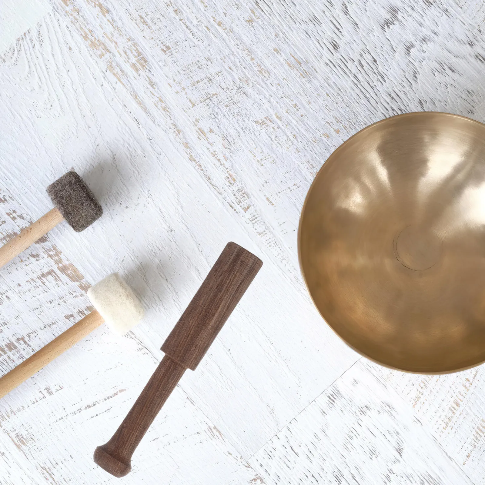 Wooden Singing Bowl Mallet Handcrafted in Nepal Rich Tone Striker for Yoga Meditation and Mindfulness