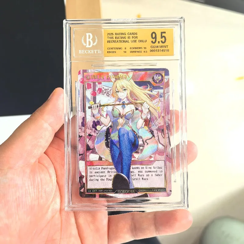 أنيمي بطاقة آلهة قصة مثير شخصية كافكا فريرين Megmin الساخن ختم الإغاثة تصنيف بطاقة الصبي لعبة هدية عيد ميلاد سلسلة