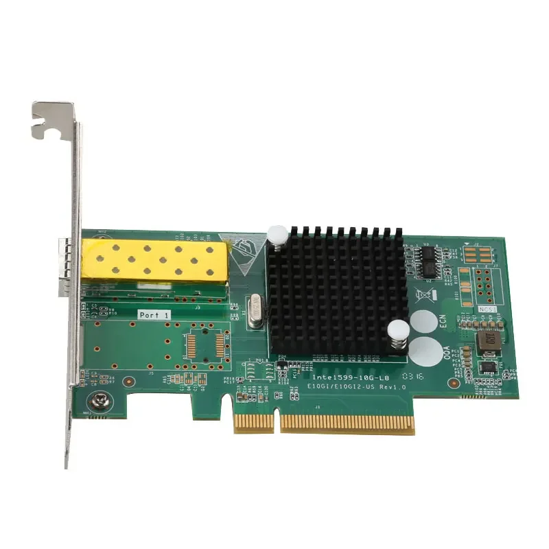 Intel 82599 PCIe 8x 10G Lan Card Gigabit Network Adapter 10/100/1000/10000Mbps PCI-E X8 SFP