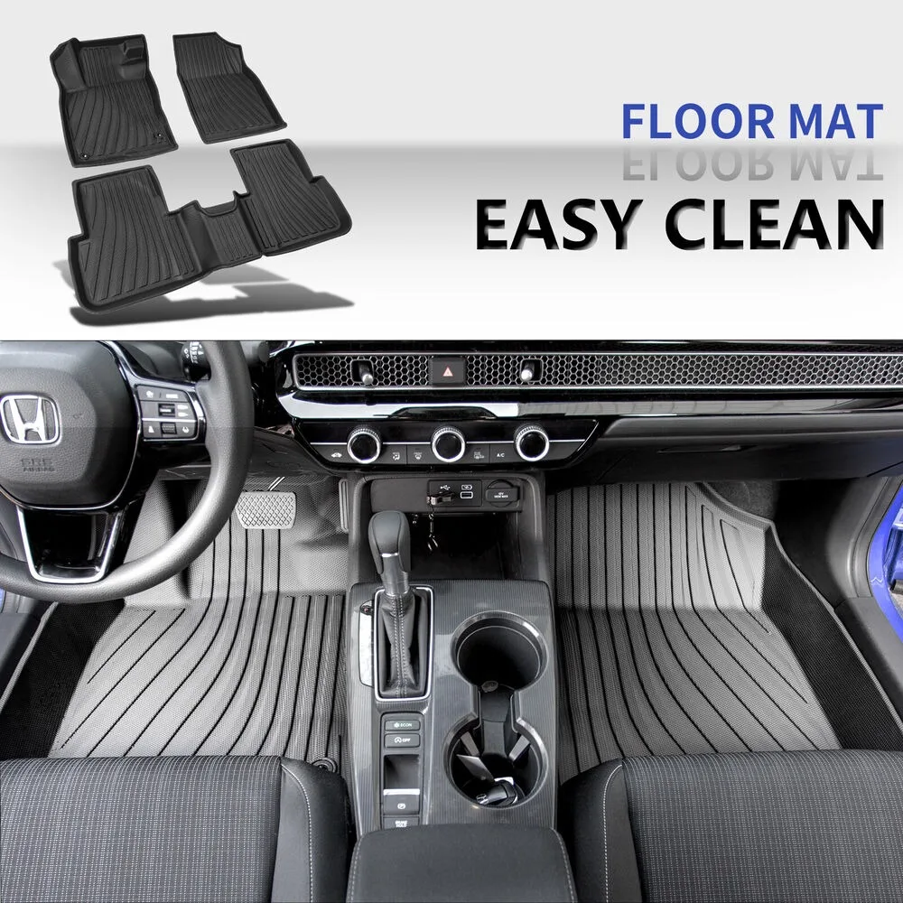 Fit 2022-24 Honda Civic Hatchback Cargo Mat Floor Mats Backrest Mat Trunk Liners United States