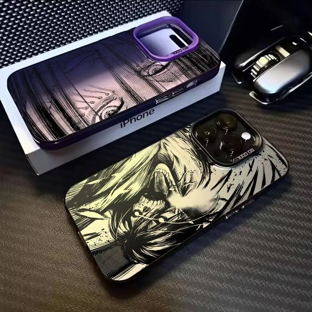 capa-de-celular-eren-manga-attack-on-titan-para-iphone-17-16-15-14-13-12-11-mini-pro-e-max-fosca-a-prova-de-choque