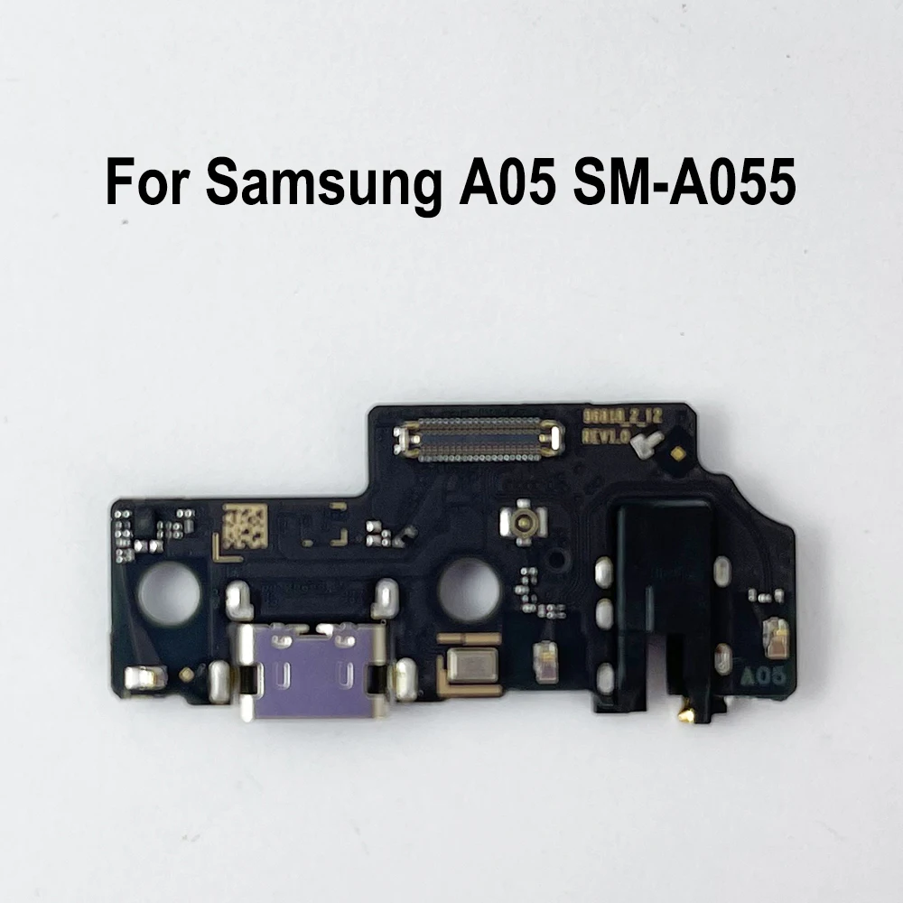 GEFENIS USB Charge Port Jack Dock Connector Charging Board Flex Cable For Samsung Galaxy A05 / SM-A055F