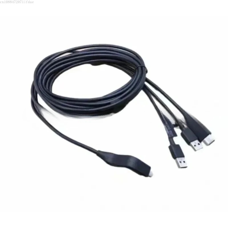 

3 in 1 Connecting Cable for Deepoon VR E3-B E3-C Helmet VR HDMI Cable 5 Meters Accessories E3