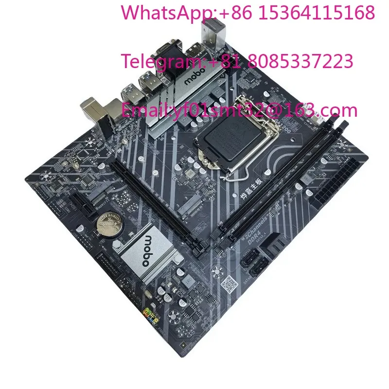 H511 H510 Desktop Motherboard LGA1200 Socket DDR4 Memory Slots For 10th 11th Gen CPUs Mainboard Replacement Accessory