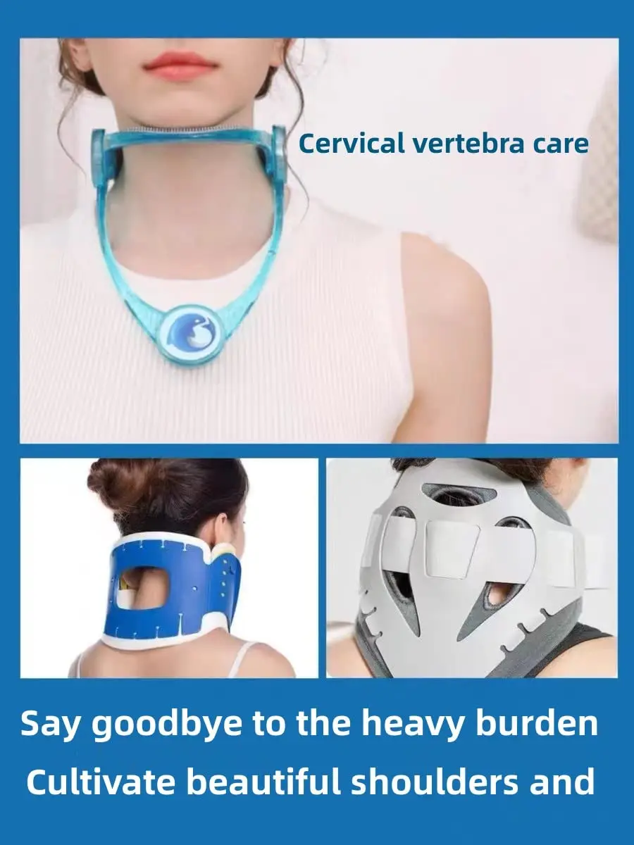 360 ° Adjustable Neck Cervical orthosis Neck Massager Cervical Spine Orthotic Protector Anti kyphosis Cervical Traction