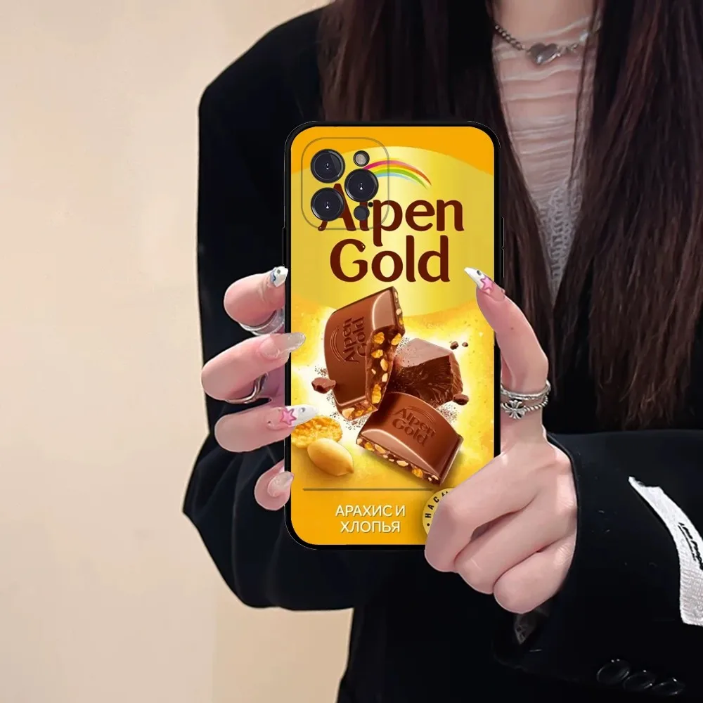 Chocolate Box Phone Case Silicone Soft For Iphone 16 15 14 13 12 11 Pro Mini XS MAX Plus X Cover