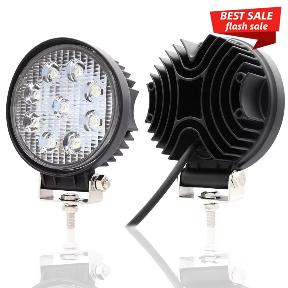 12V24V Excavator Arm Light LED Astigmatism Highlight Engineering Truck Hook Forklift Loader Forklift Lighting Headlights