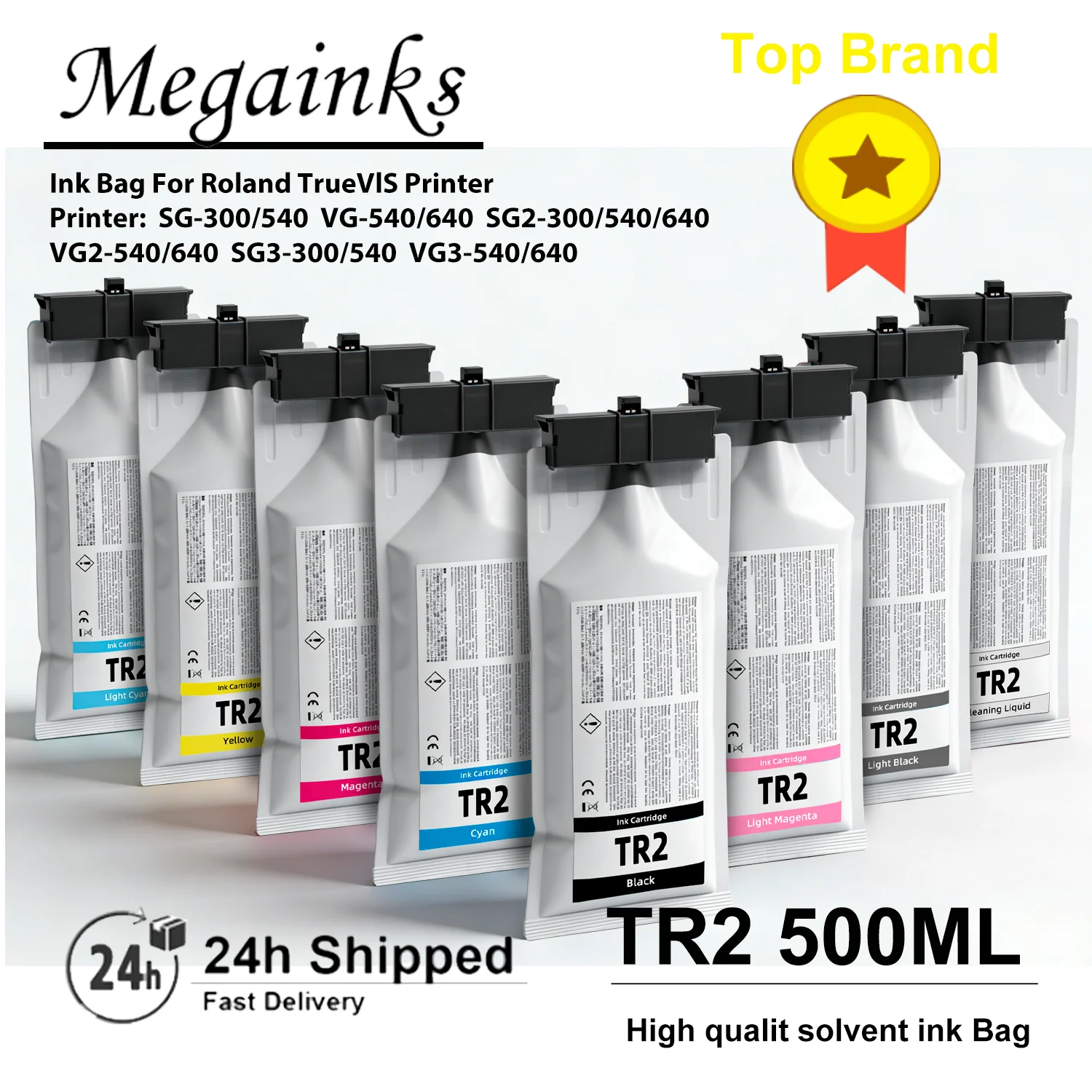 

Совместимые чернильные картриджи TR2 для принтеров Roland TrueVIS SG-300/540, SG2-300/540, SG2-640, SG3-300/540, VG-540, 640