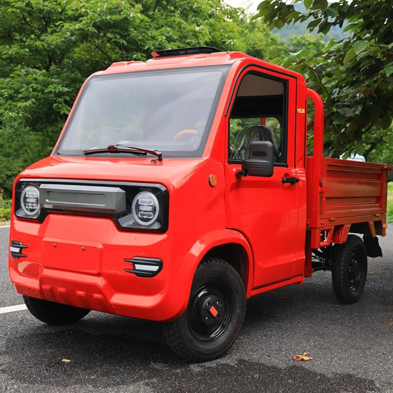 EEC EU Registrable Electric Four-wheel Pickup Truck  72V3000W, Lead-acid Battery,With Heater,Bluetooth & Rear View Camera