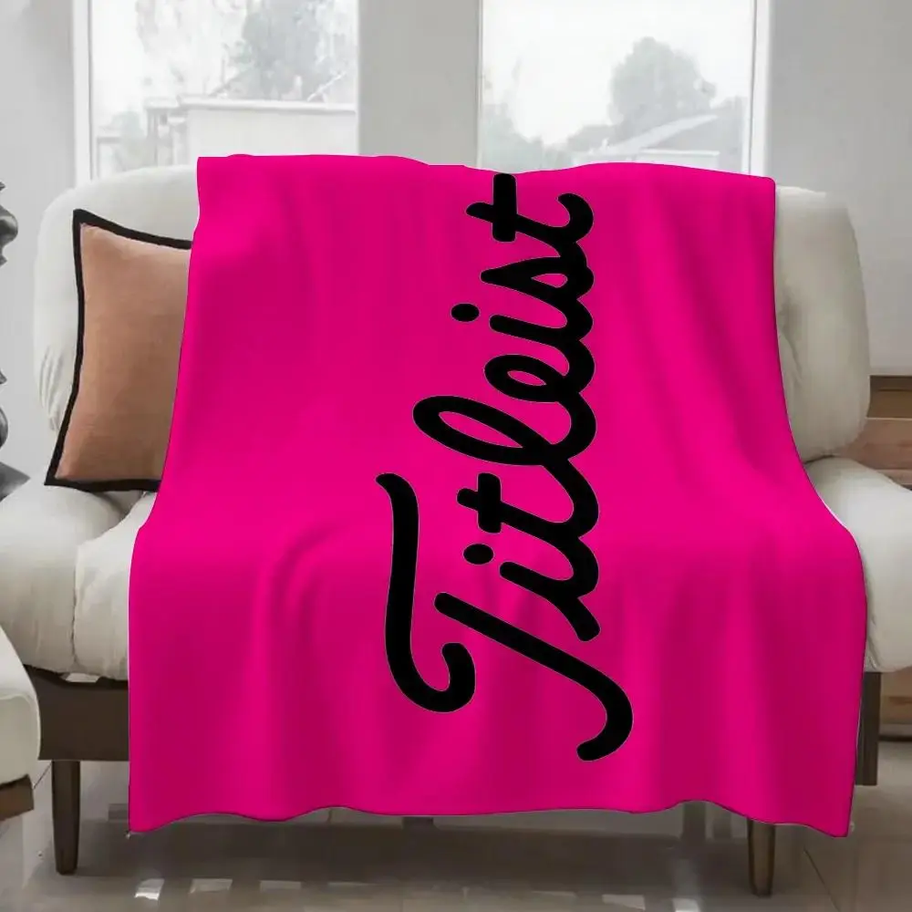 

Легкий плед в стиле Titleist для гольфа, для общежитий, сна, гостиной, офиса, дивана, на все сезоны
