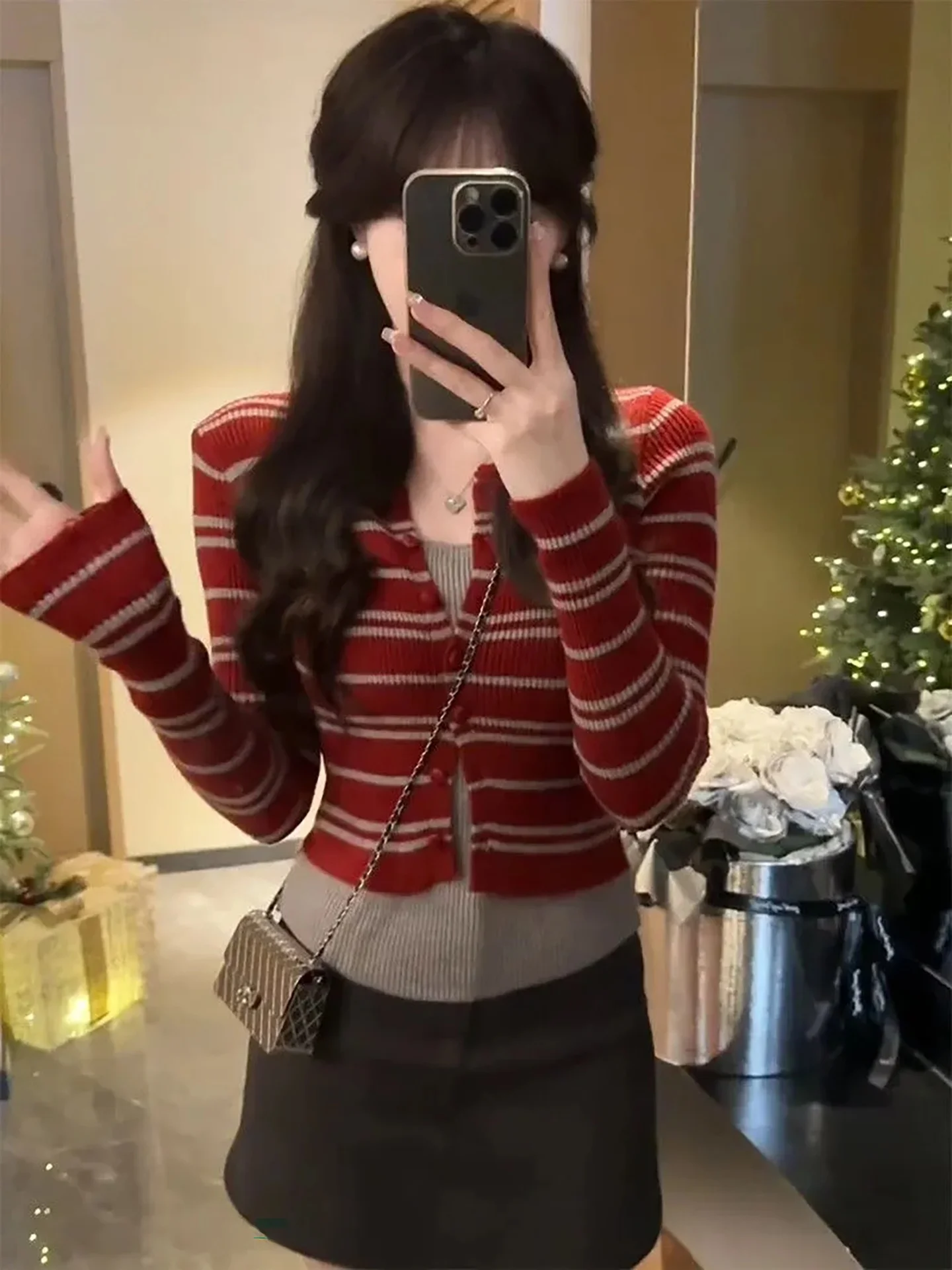 

Сексуальный облегающий длинный вязаный свитер свека, женский осенне-зимний новый топ с завязкой на талии, базовый слой Pure Desire Spicy Girl Top