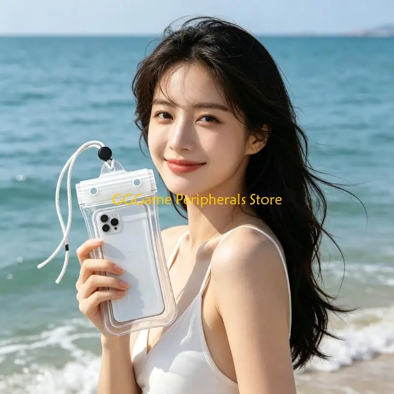 U55B Lightweight Waterproof Pouches With Fog Release Lens And Full Touch Sensitivity Universal Phone Dry Bag For Rainy Days