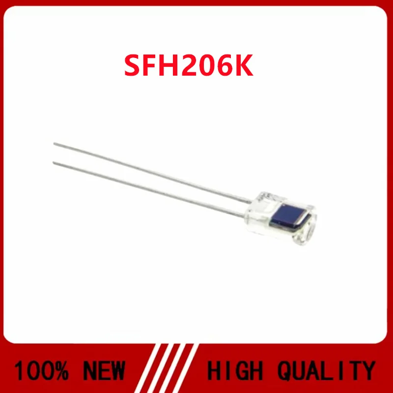 10PCS/LOT SFH206K Photodiode, silicon photocell induction: 850nm 60 power consumption of 150mw