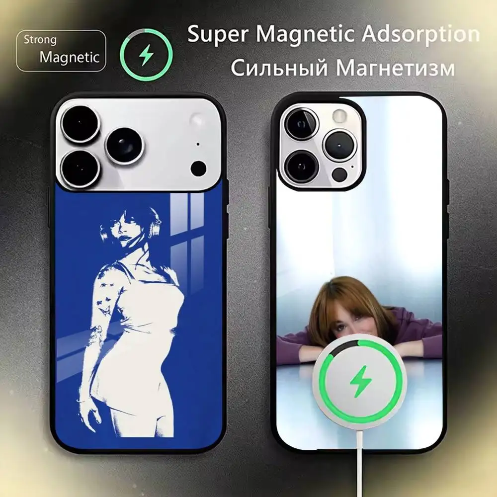 

Spanish Pop Aesthetic Phone Case For iPhone17,16,15,14,13,12,11 Plus,Pro Magnetic with Magsafe Wireless Charging