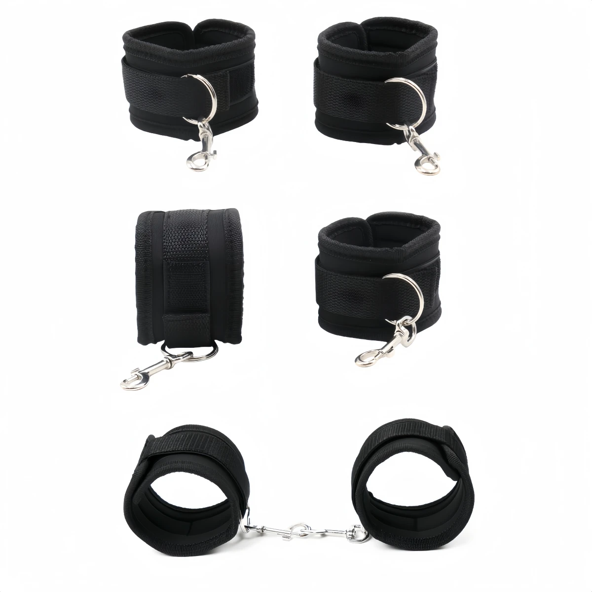 مثير أفخم أصفاد النساء الكاحل الكفة سوار قابل للتعديل تأثيري الوثن الجنس لعب اكسسوارات Bdsm لعبة الكبار اللعب الإمدادات #6