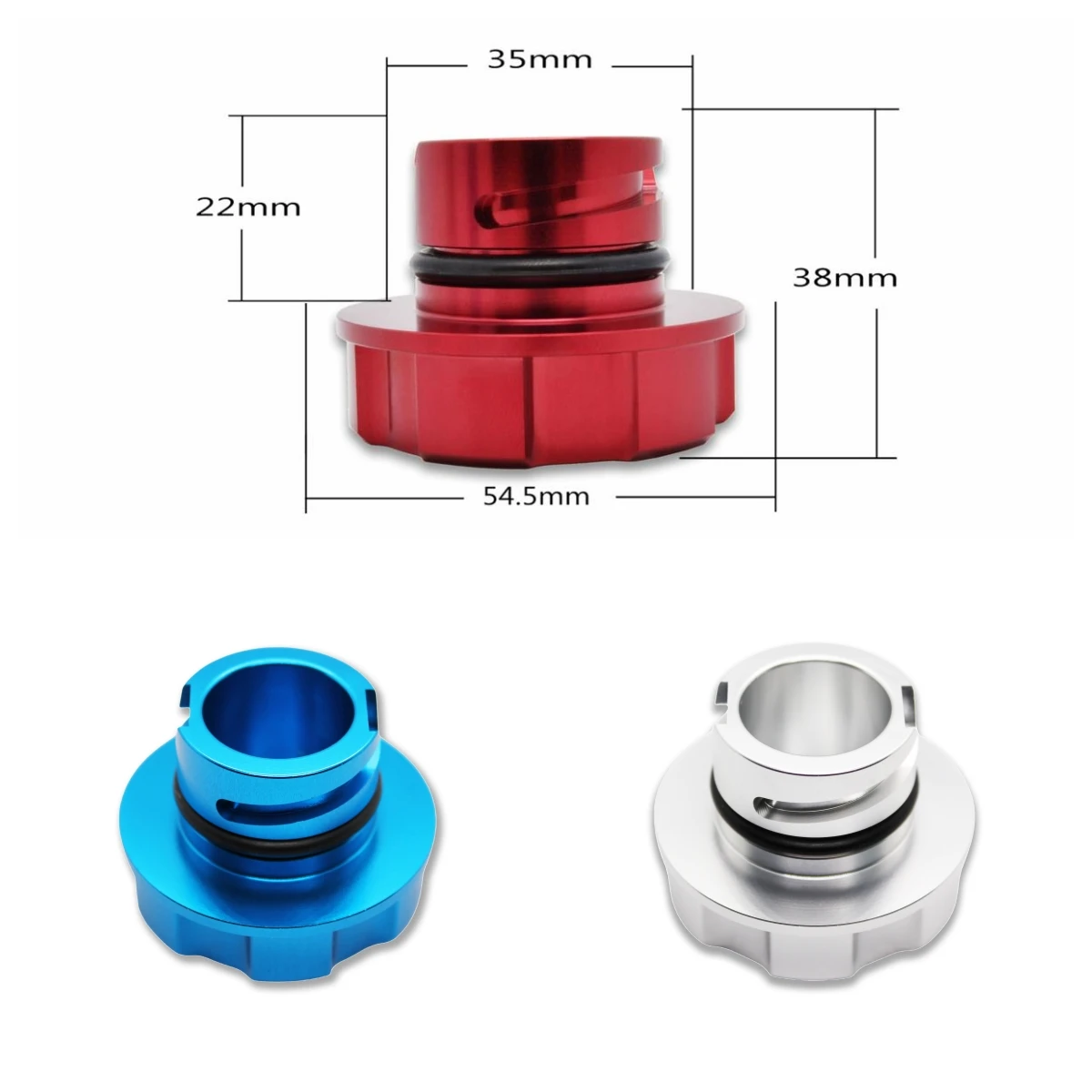 Aluminum ENGINE Oil Cap For Ford Focus 2000-2014 2016-2018 25689CH JDM