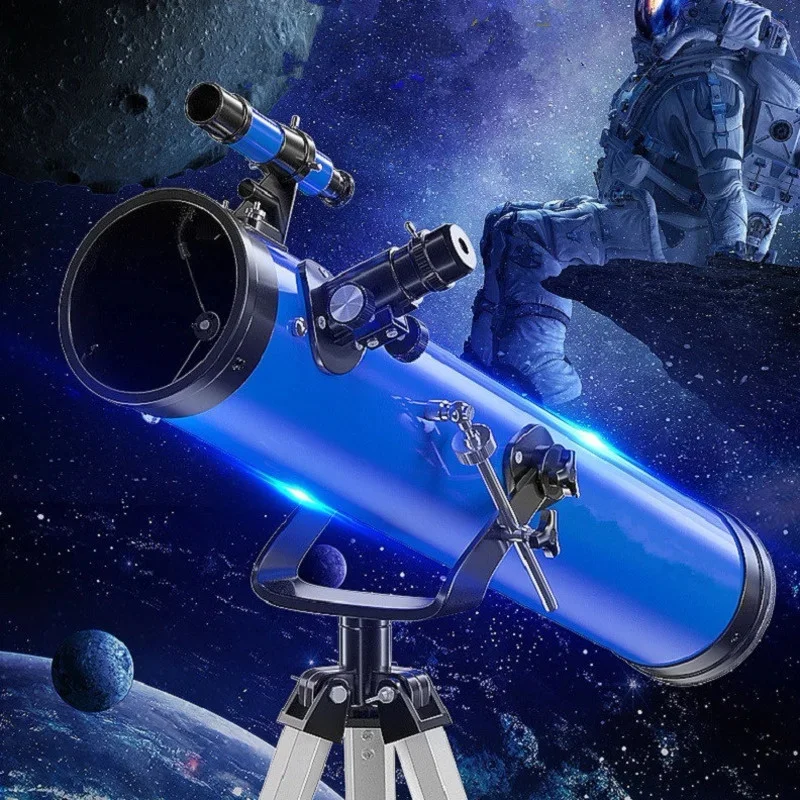 

114mm Ultralarge Caliber Astronomical Telescope 700mm Focal 875X Refractive Professional Zooming Monocular New Upgraded Eyepiece