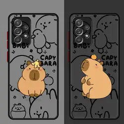 Capybara Phone case for Samsung Galaxy A11 A12 A53 A71 A72 A73 4G A13 A14 A16 A21 A22 A23 A24 A31 A32 A33 A42 A51 A52 5G Funda