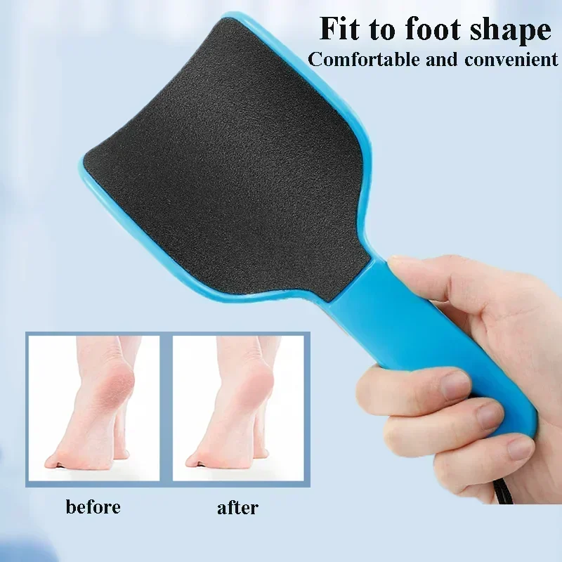 1pc Professional Curved Foot File Dead Skin Calluses Remover Double-Sided Professional Pedicure Foot File U Shaped Foot Sander