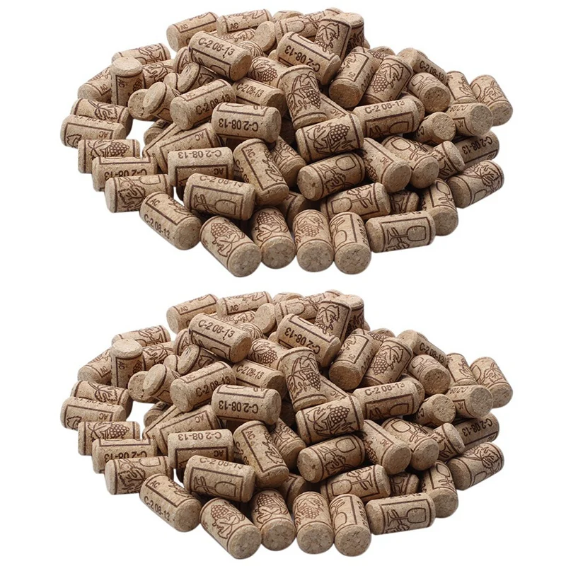 

LJL-200Pcs Wine Cork Reusable Creative Functional Portable Sealing Wine Cork Wine Bottle Cover For Bottles Wine