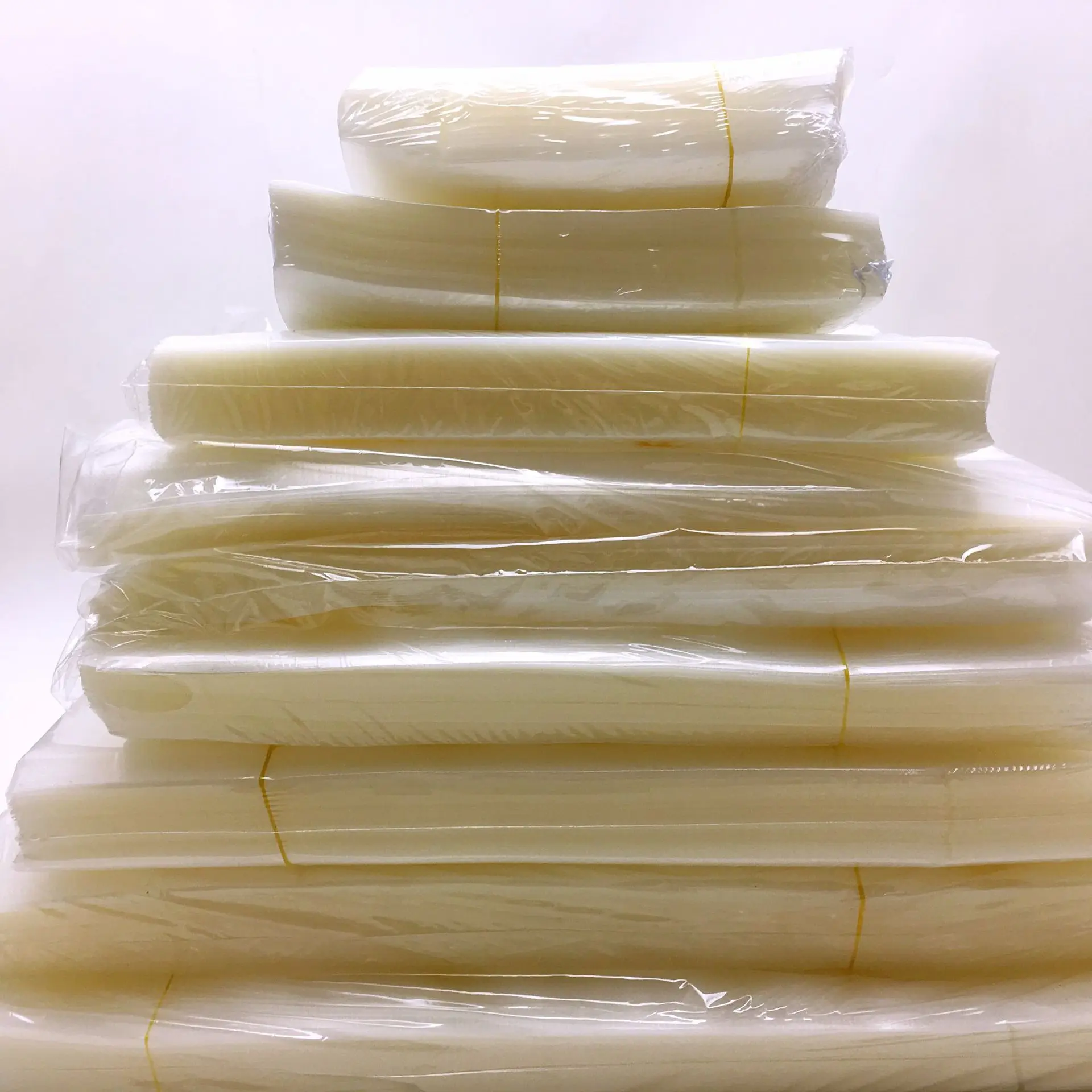 Factory direct food vacuum packaging bags, composite 25 silk food fresh-keeping bags plastic, transparent texture vacuum bags (1