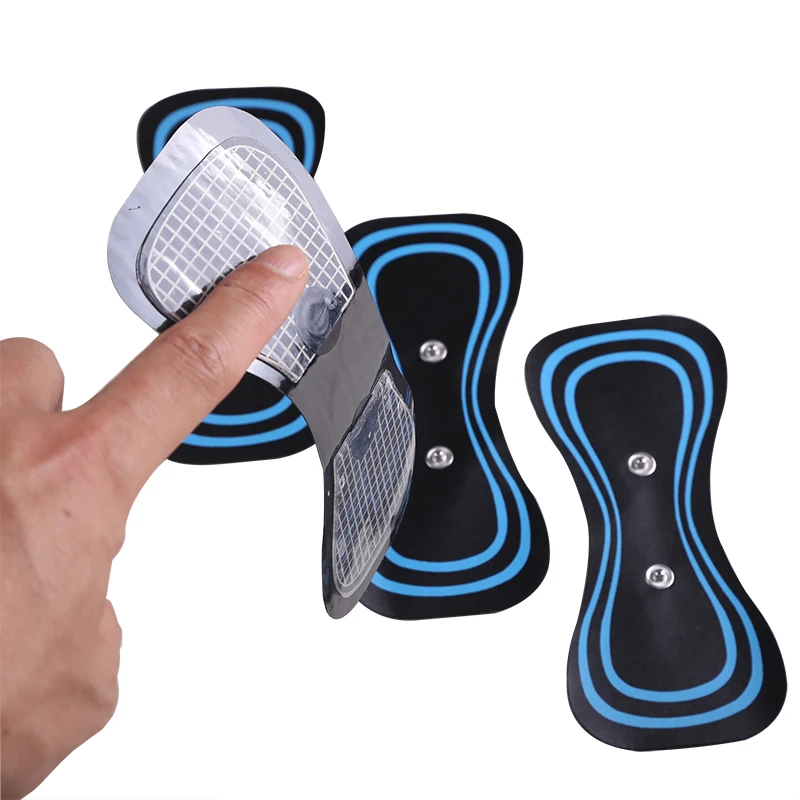 EMS Neck Massager Gel Pads Trainer Hip Exerciser Replacement Slimming Tens Body Massager Patch Muscle Stimulator Sticker Gels