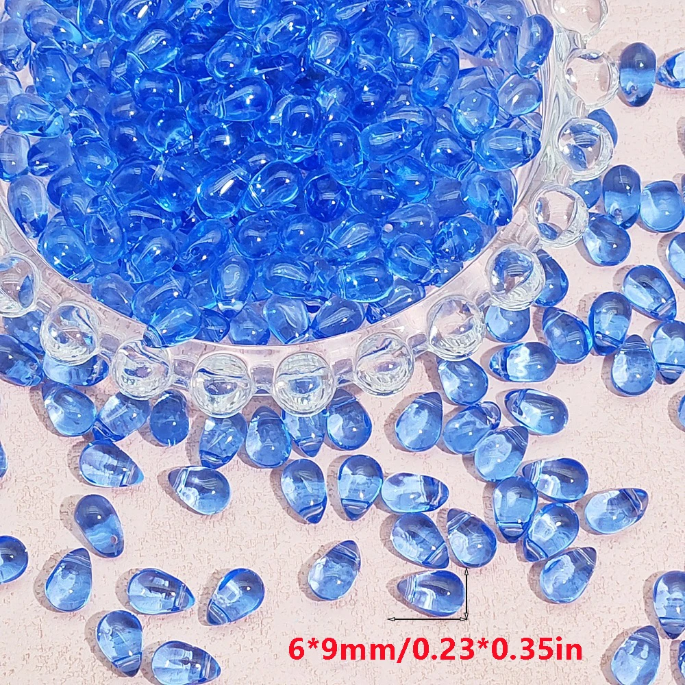 32/52Pcs, Drops, Glass, Beads, - Jewelry Making Store 评论和价格
