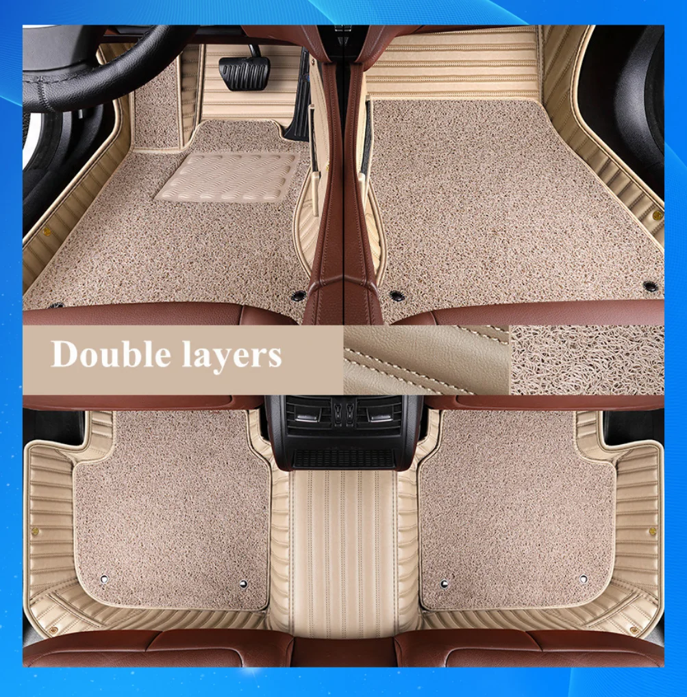 

Специальные автомобильные коврики на заказ для Mercedes Benz E 300 W214 2026-2024 Высококачественные двухслойные коврики для E300 2025