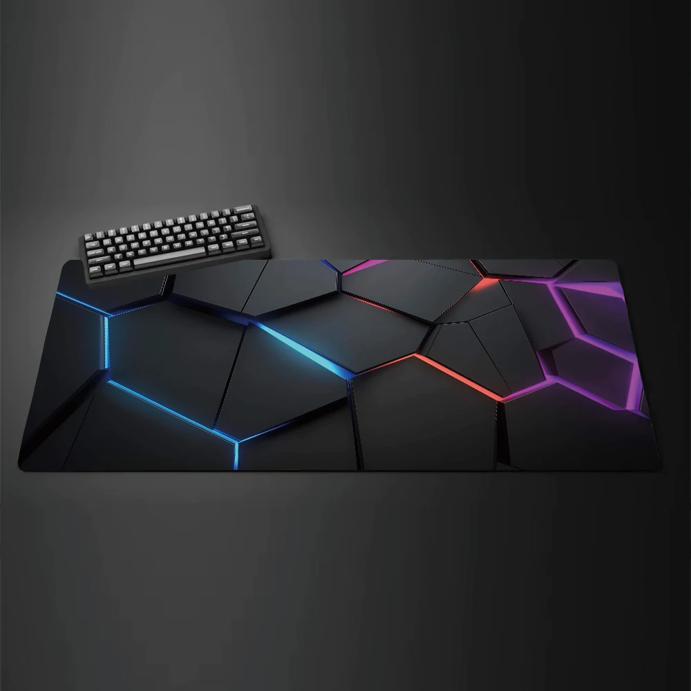 XXL Patterns Mouse Pad Irregular Graphic Office Mat Large Computer Game Home Desk Pads Anti-Slip Gaming Keyboard Long Table Mats