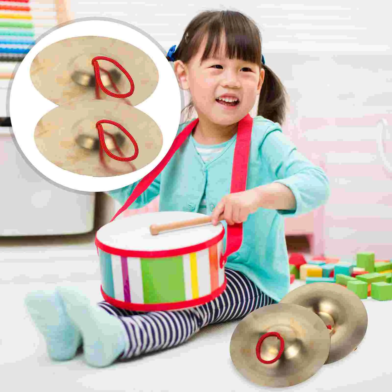 

Copper Cymbal Metal Hand Musical Instruments Dancing Props Stages Cymbals Percussion Education Toys Child Children’s