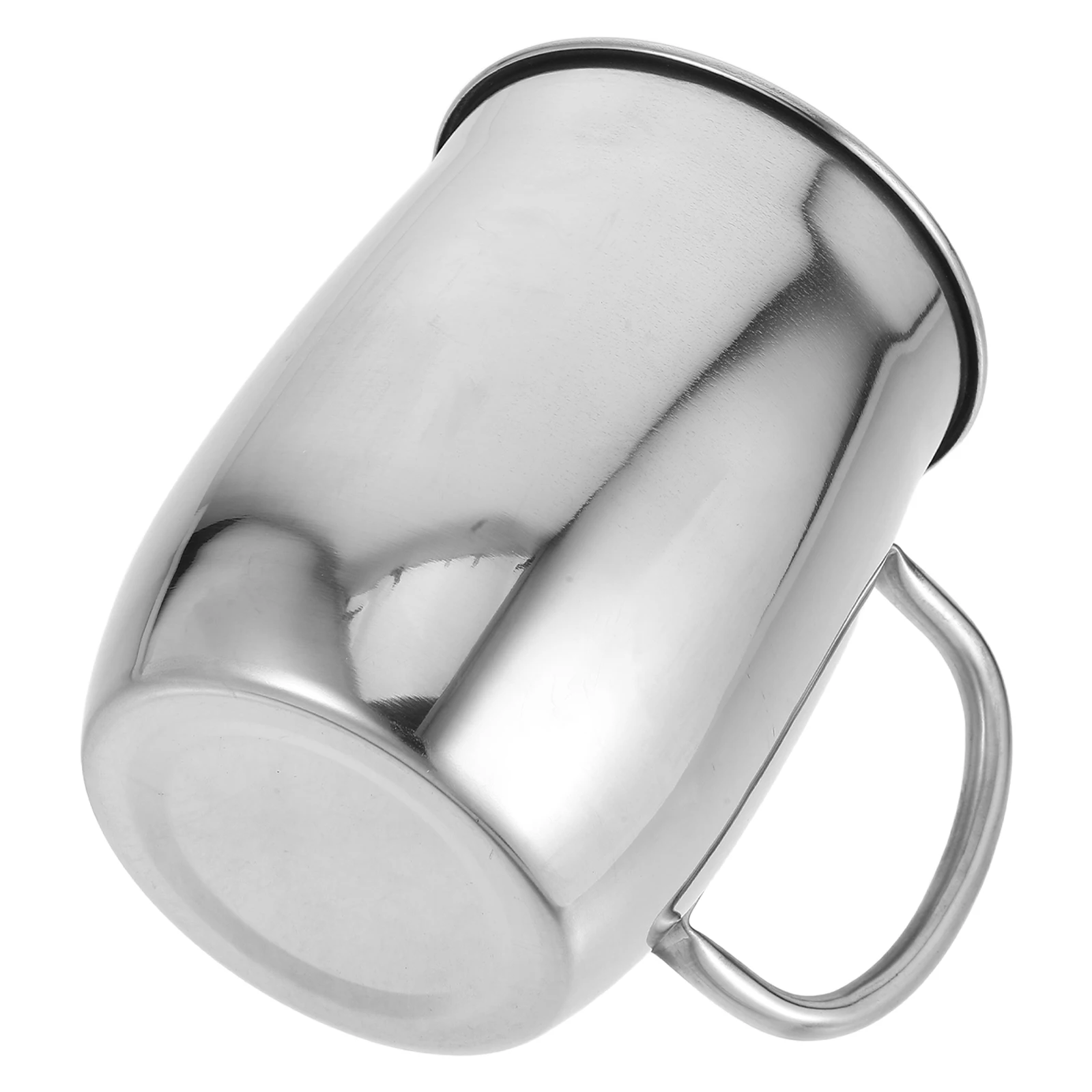 

304pcs Stainless Steel Mug 1000Ml Beer Cup Travel Coffee Water Tea Drink Handle Glass Ideal Kitchen Use