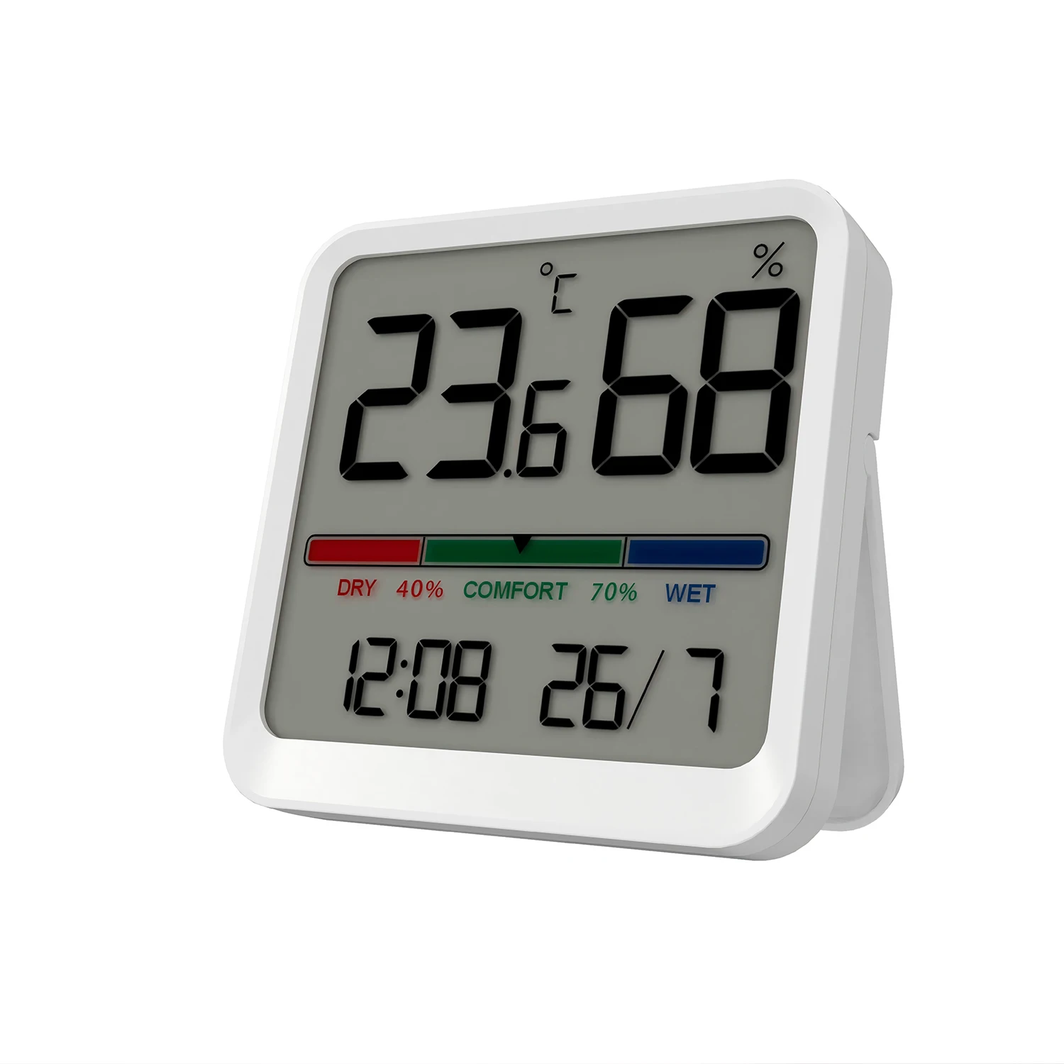 Digital Home Indoor Temperature Humidity Meter LCD Digital Thermometer Hygrometer Sensor Gauge Weather Station