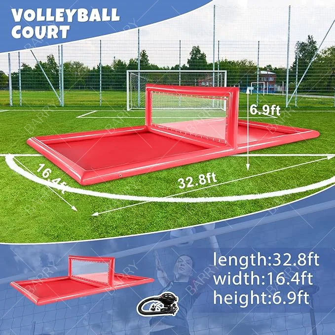 حمام سباحة قابل للنفخ في الهواء الطلق، حمام سباحة قابل للنفخ، حمام سباحة قابل للنفخ للكرة الطائرة #4